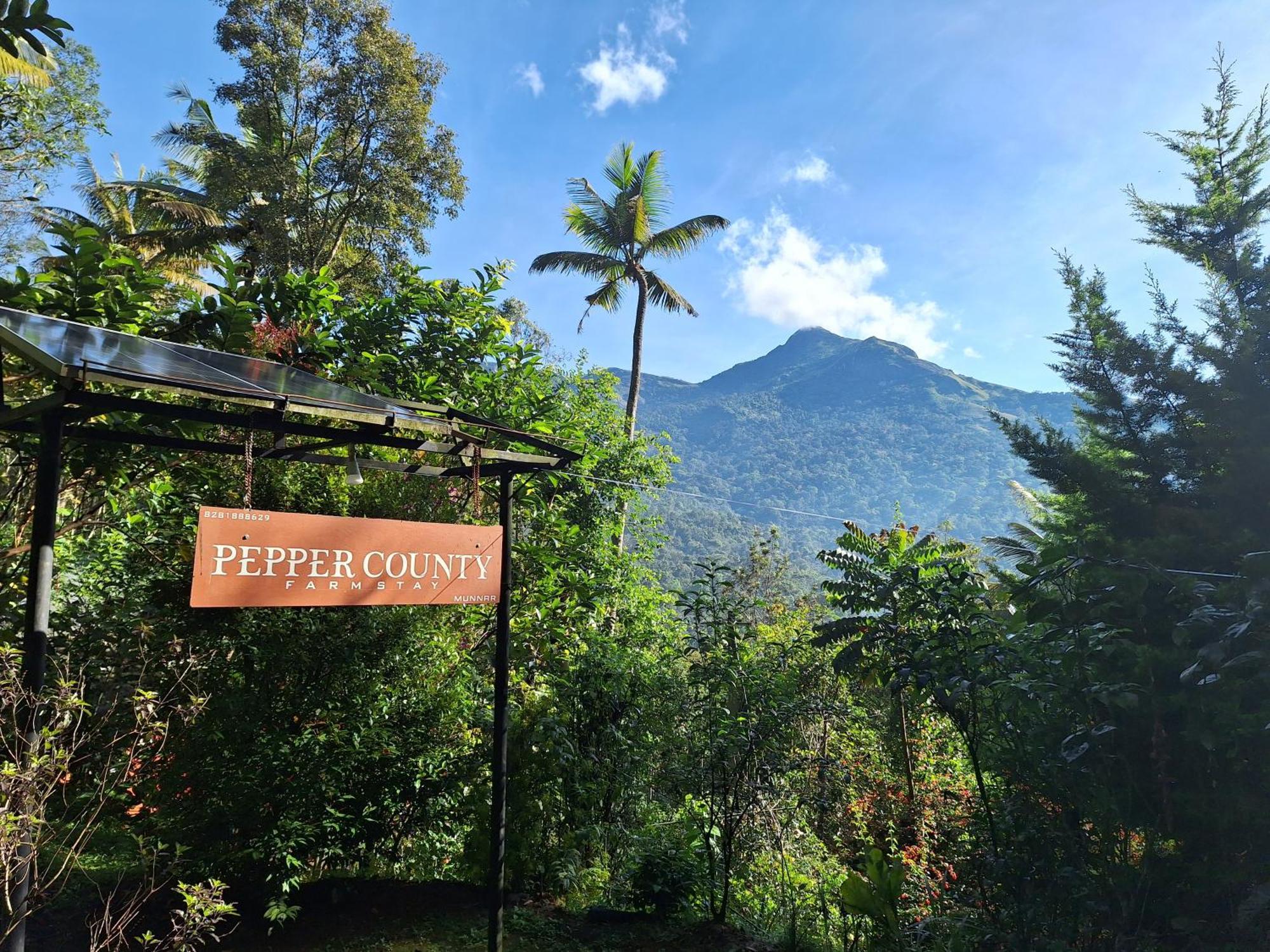 Pepper County Farm Stay Munnar Kültér fotó